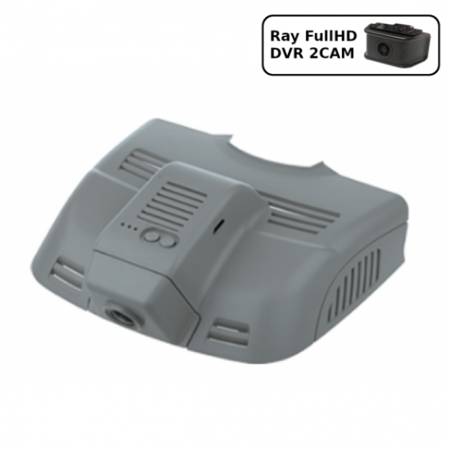 Штатний відеореєстратор Ray MB08-2CAM gray (Mercedes E series Deluxe 2015, E200 w212 2015, c180 w204 2013)