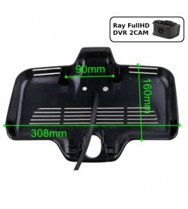 Штатний відеореєстратор Ray MB105-2CAM (Mercedes C63, C300 2015)