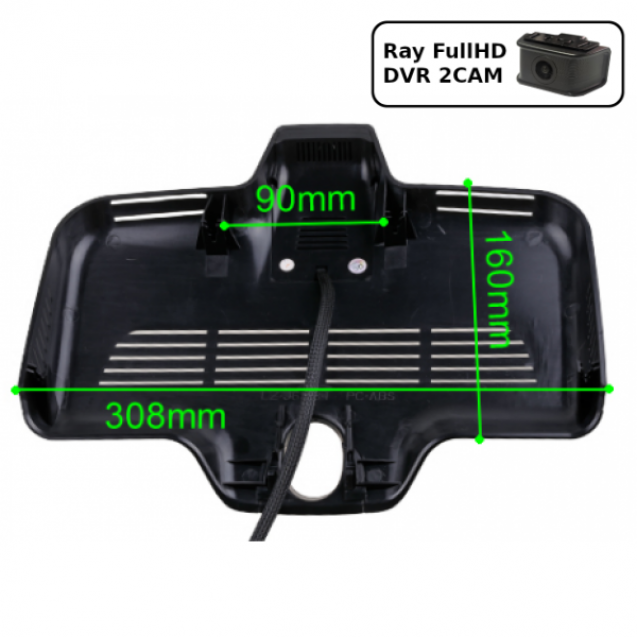 Штатний відеореєстратор Ray MB105-2CAM (Mercedes C63, C300 2015)