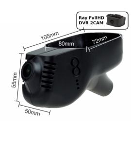 Штатний відеореєстратор Ray VW101-2CAM (Volkswagen Polo, Passat, Touran, Tiguan, Bora, Golf, Beetle, CC, EOS)